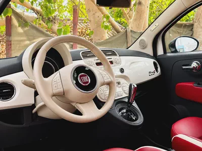 🇮🇹☀️ Fiat 500 Convertible | GCC Specs | Well Maintained-7