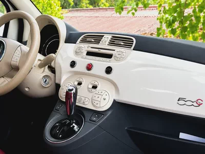 🇮🇹☀️ Fiat 500 Convertible | GCC Specs | Well Maintained-8