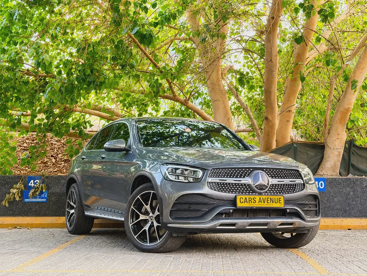 Comes with Warranty | AED 1,680 PM |  Mercedes-Benz GLC300 Coupe 2021-1-1
