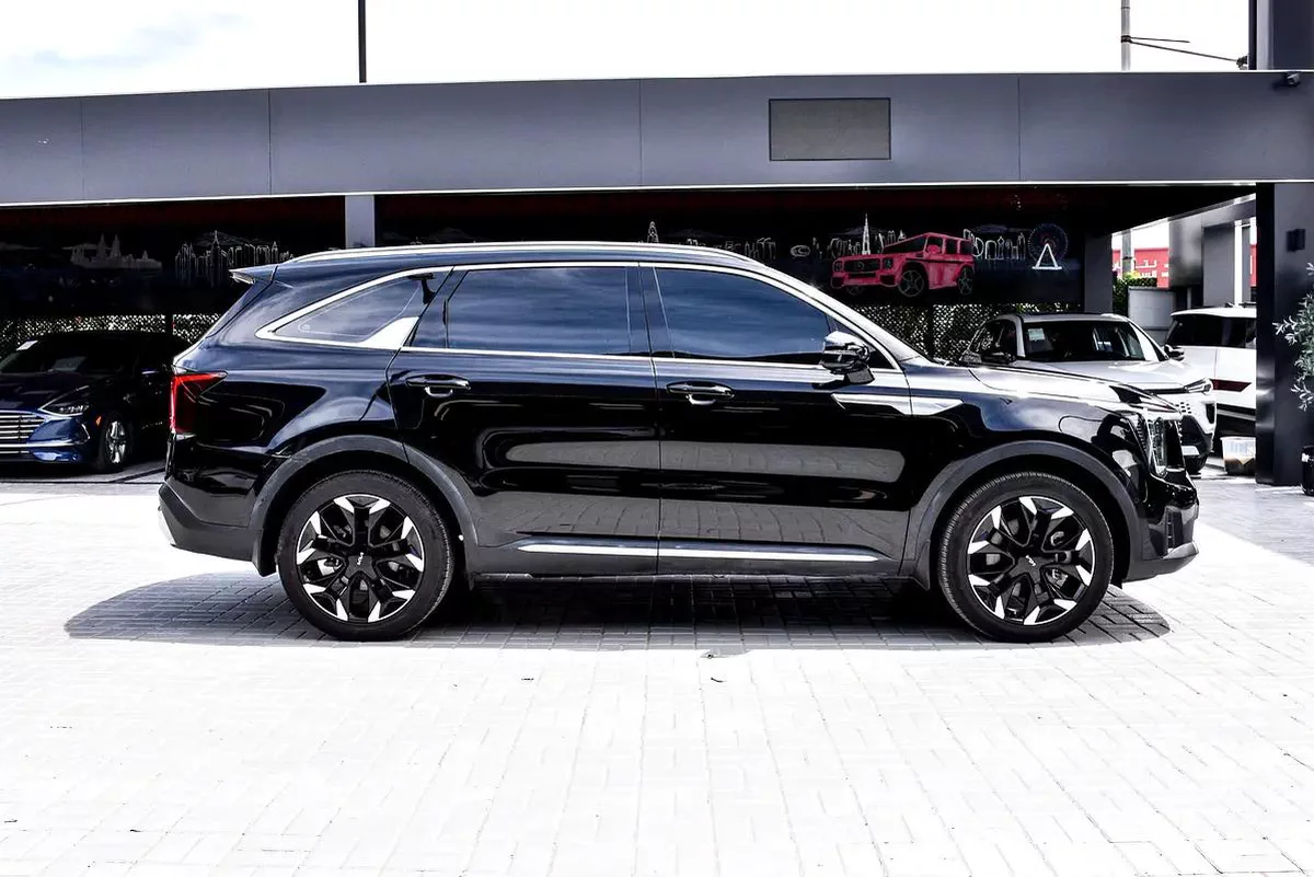 Kia Sorento 2025 | Korean Specs | Clean Title | 13K KM | Black | كيا سورينتو 2025 وارد كوري