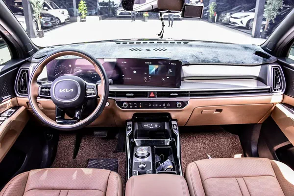 Kia Sorento 2025 | Korean Specs | Clean Title | 13K KM | Black | كيا سورينتو 2025 وارد كوري