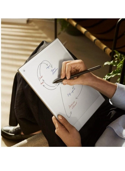 reMarkable Paper Pro Tablet 11.8-inch & Marker Plus Pen with Eraser and a Book Folio Cover in Black Leather-5