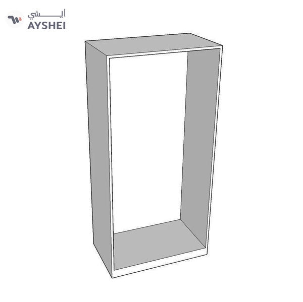 Wardrobe: 2 Door, With customized layout options and Mirror