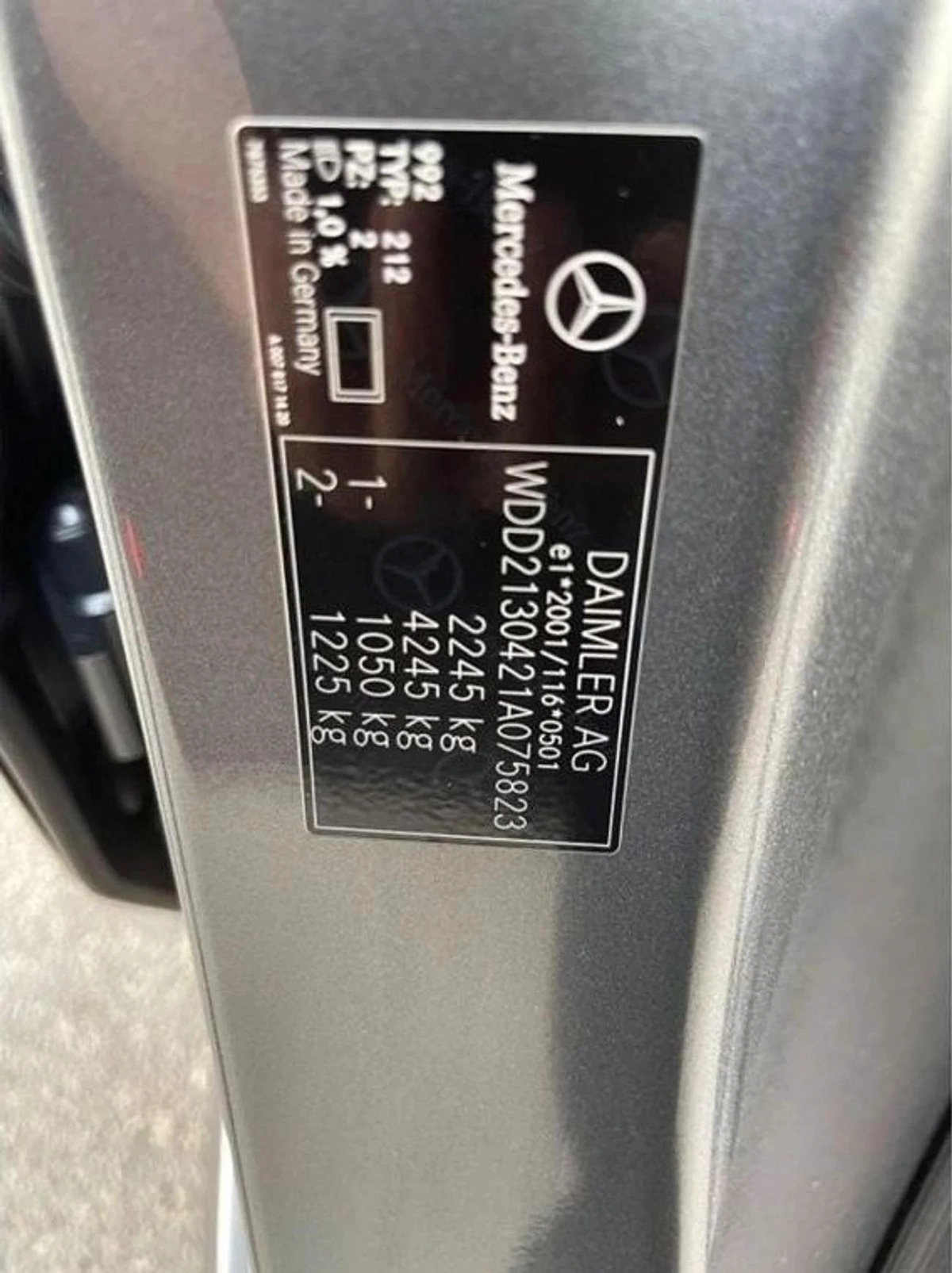 Mercedes Benz E200 Std