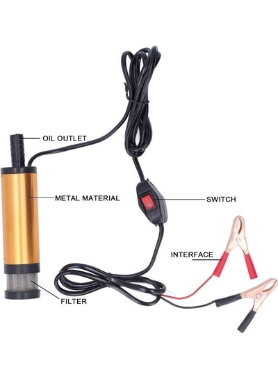 BOSS LIFE STYLE Efficient Aluminum Alloy Electric Submersible Fuel Transfer Pump-0