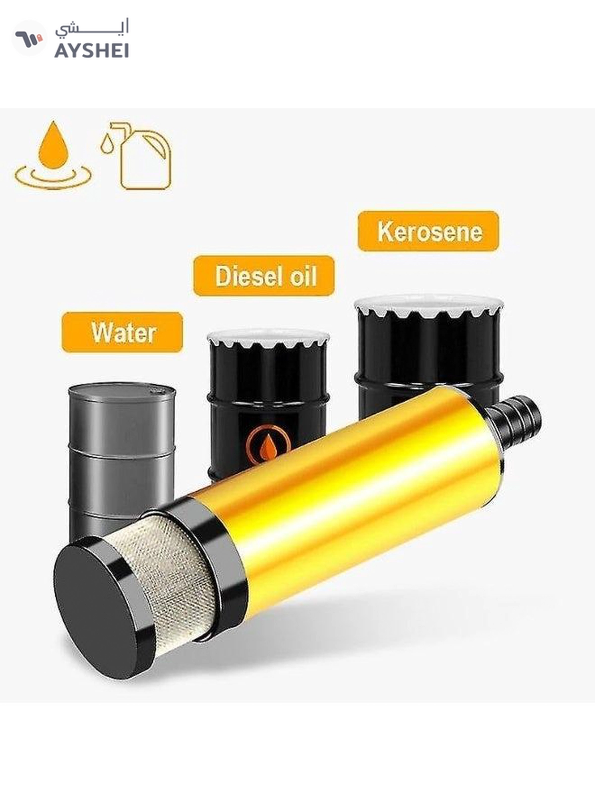 BOSS LIFE STYLE Efficient Aluminum Alloy Electric Submersible Fuel Transfer Pump-6-6
