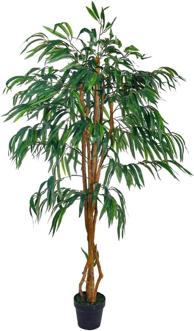 Yatai Decor Artificial Fake 1.7 Meter High Artificial Ficus Faux Leaf Tree Plant-0