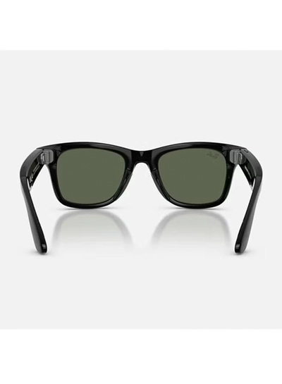 RAY-BAN | META WAYFARER (Gen 2) Frame Shiny Black Lenses G-15 Green Shiny Black-2