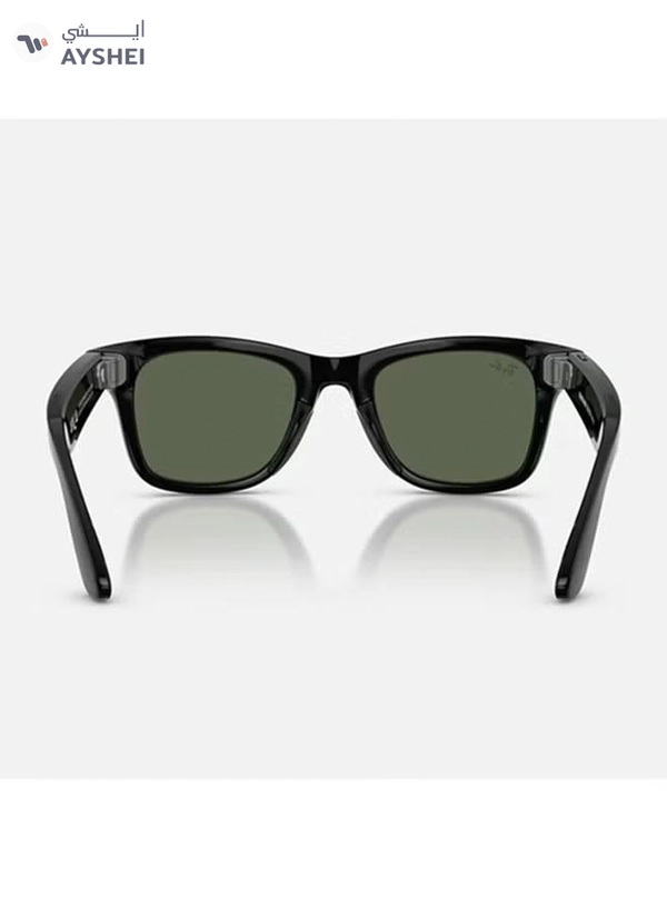 RAY-BAN | META WAYFARER (Gen 2) Frame Shiny Black Lenses G-15 Green Shiny Black