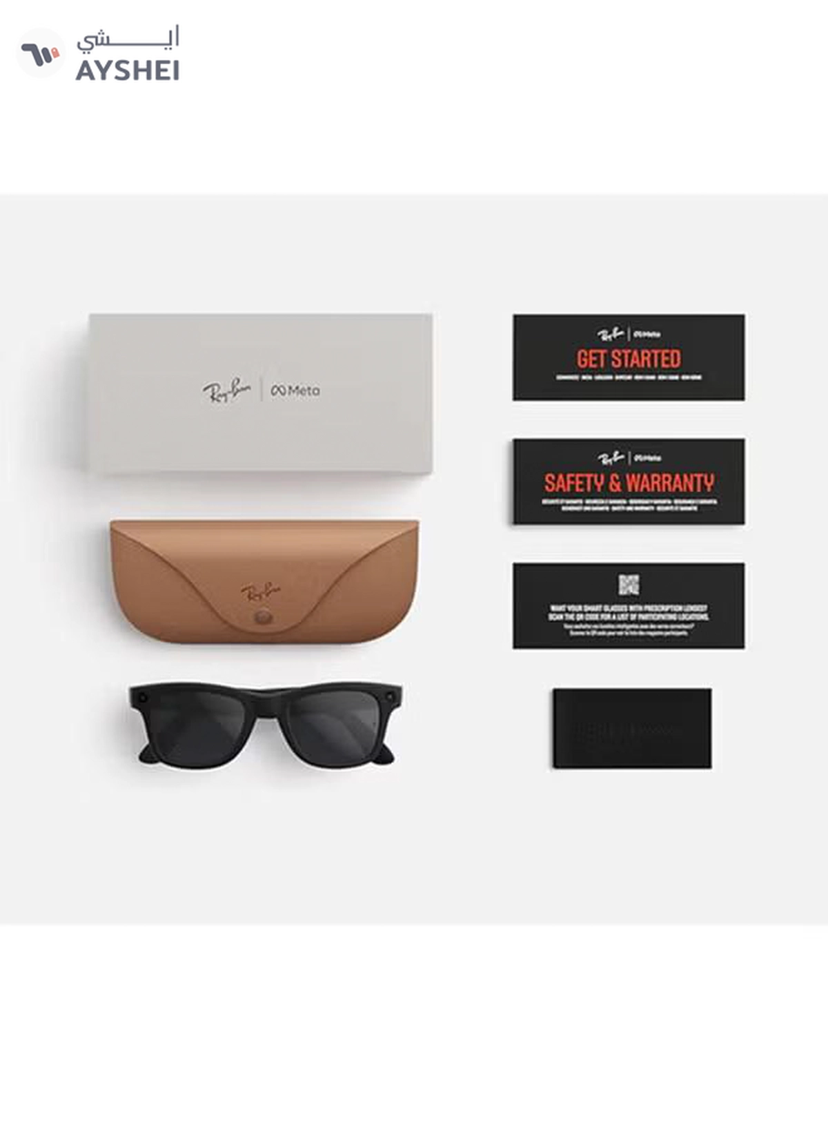 RAY-BAN | META WAYFARER (Gen 2) Frame Shiny Black Lenses G-15 Green Shiny Black-1-1