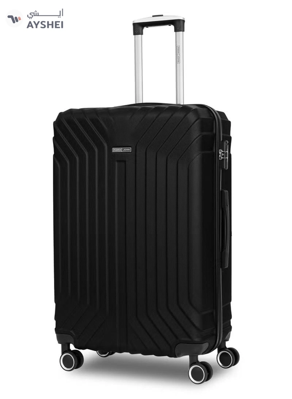 PARAJOHN Winso large Size Lightweight ABS Hardside Spinner Luggage Trolley -28 Inch | Carrying 30KG 4-Wheel Hardshell Suitcase-Black