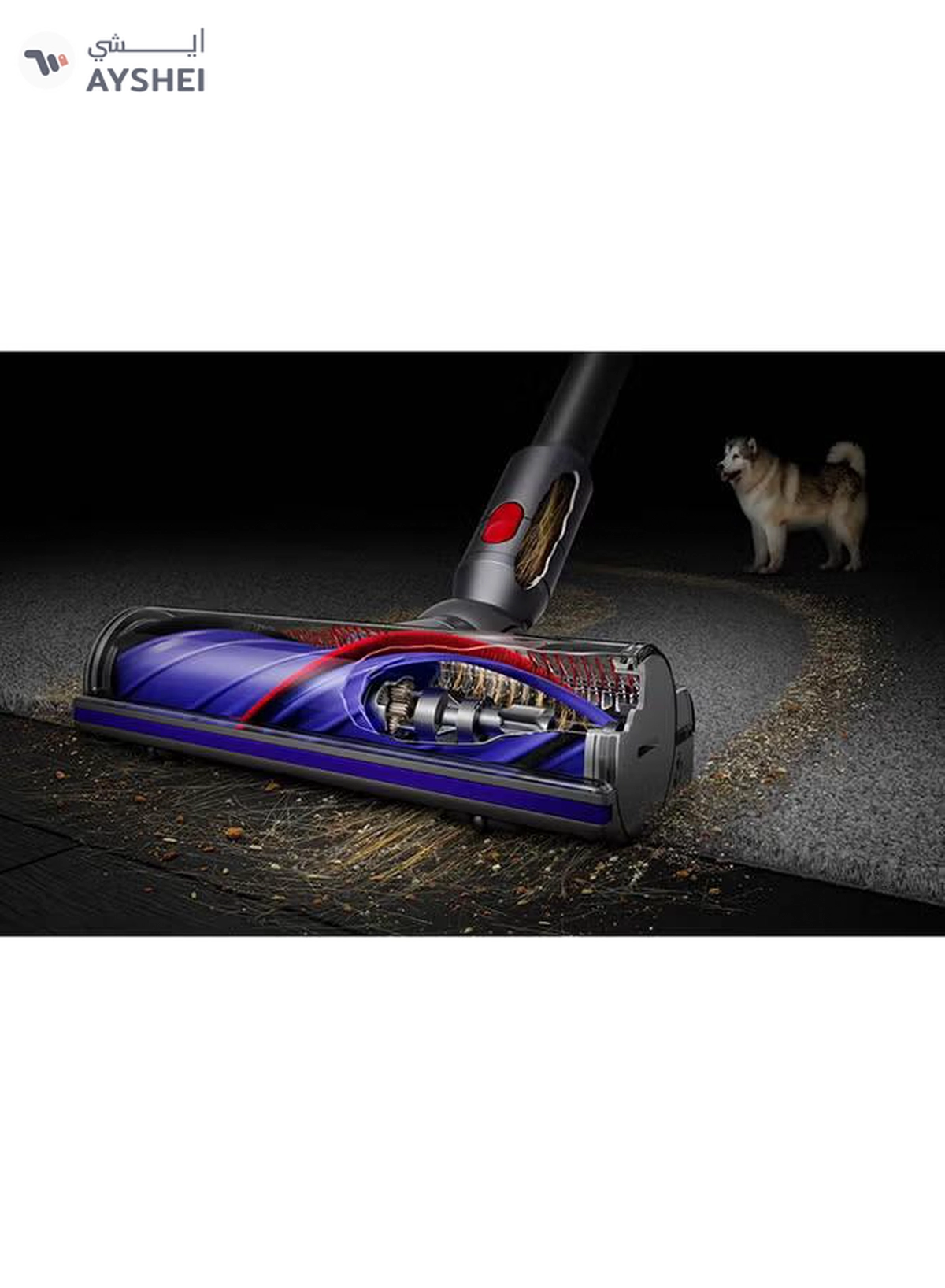 dyson Cordless Vacuum Advanced (Middle East Version) 2.5 kg 425 W Dyson V8 Advanced Multicolor-3-3