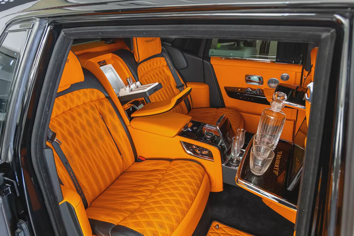 Rolls-Royce Phantom | Original Mansory with Certificate | Bespoke Orange Interior | European Specs-13-13