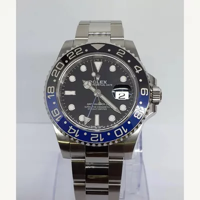 Rolex GMT-Master II 40mm with Oyster Bracelet | Used (Very good) | Year of production 2018 | Original box | Original papers-6