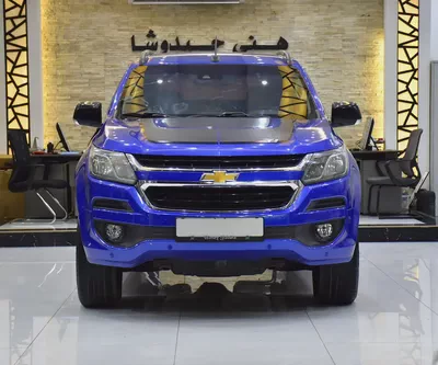 EXCELLENT DEAL for our Chevrolet Trailblazer Z71 ( 2018 Model ) in Blue Color GCC Specs-0