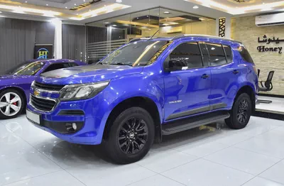 EXCELLENT DEAL for our Chevrolet Trailblazer Z71 ( 2018 Model ) in Blue Color GCC Specs-1