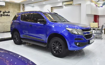 EXCELLENT DEAL for our Chevrolet Trailblazer Z71 ( 2018 Model ) in Blue Color GCC Specs-2