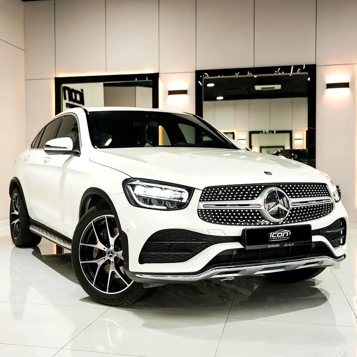 2021 Mercedes-Benz GLC 200 4Matic Coupe - GCC Specs - Excellent Condition-4-4