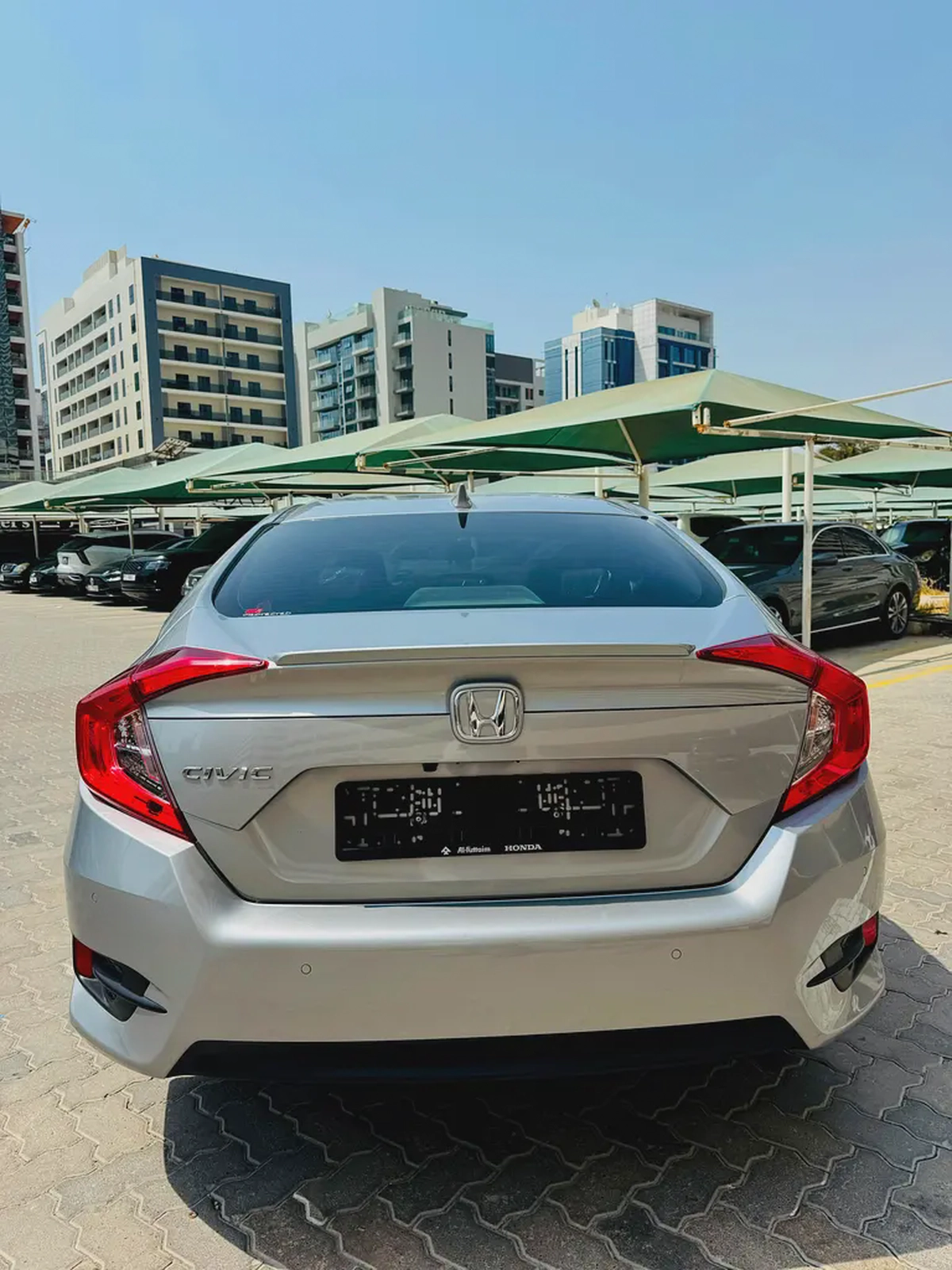Honda Civic Sport 2021 Cash, Zero Down payment & Inhouse finance GCC Specs - Excellent Condition-4-4