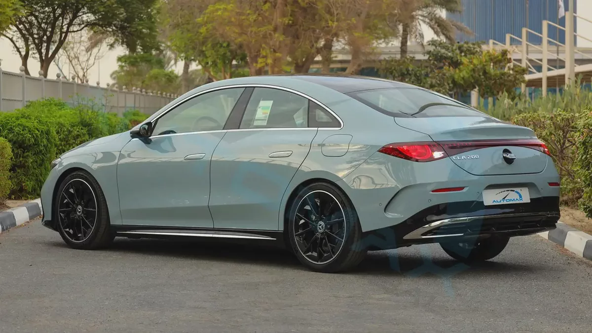 2027 Mercedes-Benz CLA 200 AMG Coupe EQ Boost 1.5T FWD GCC With 2 Years Unlimited Mileage Warranty-4-4