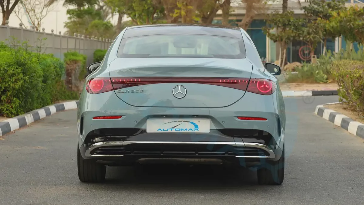 2027 Mercedes-Benz CLA 200 AMG Coupe EQ Boost 1.5T FWD GCC With 2 Years Unlimited Mileage Warranty-5-5