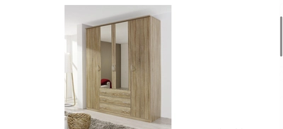 Wardrobe, 4 Door, MDF Custom-0
