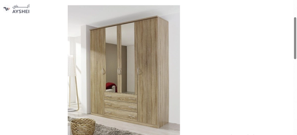 Wardrobe, 4 Door, MDF Custom