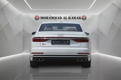 AUDI S8 4.0 TFSI QUATTRO  2021 - GCC - UNDER DEALER WARRANTY - CARBON EDITION - FULLY LOADED-3
