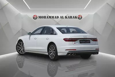 AUDI S8 4.0 TFSI QUATTRO  2021 - GCC - UNDER DEALER WARRANTY - CARBON EDITION - FULLY LOADED-4