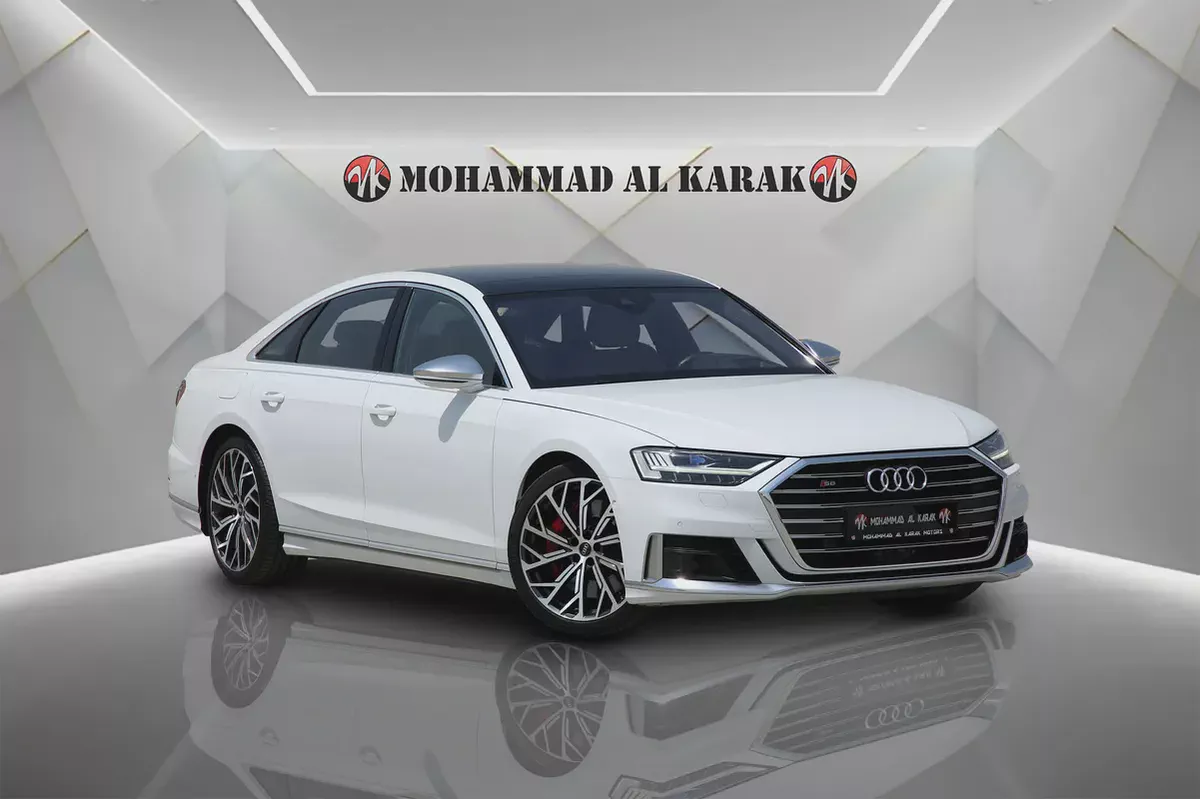 AUDI S8 4.0 TFSI QUATTRO  2021 - GCC - UNDER DEALER WARRANTY - CARBON EDITION - FULLY LOADED-1-1