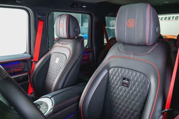 Mercedes Benz G63 AMG-Brabus 900 Rocket Kit-Masterpiece Interior Black With Red Accents-Full Carbon