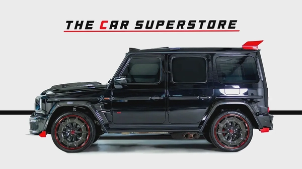 Mercedes Benz G63 AMG-Brabus 900 Rocket Kit-Masterpiece Interior Black With Red Accents-Full Carbon