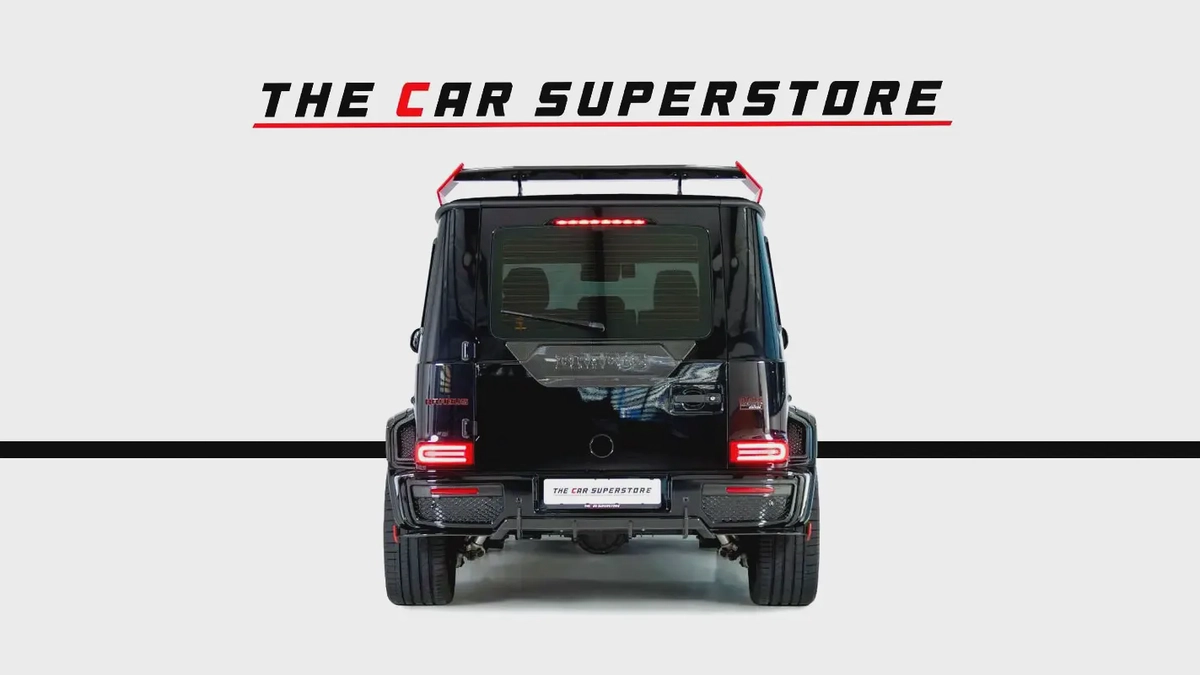 Mercedes Benz G63 AMG-Brabus 900 Rocket Kit-Masterpiece Interior Black With Red Accents-Full Carbon-6-6