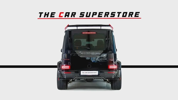 Mercedes Benz G63 AMG-Brabus 900 Rocket Kit-Masterpiece Interior Black With Red Accents-Full Carbon