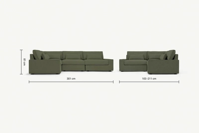 Trent Sectional Sofa-1