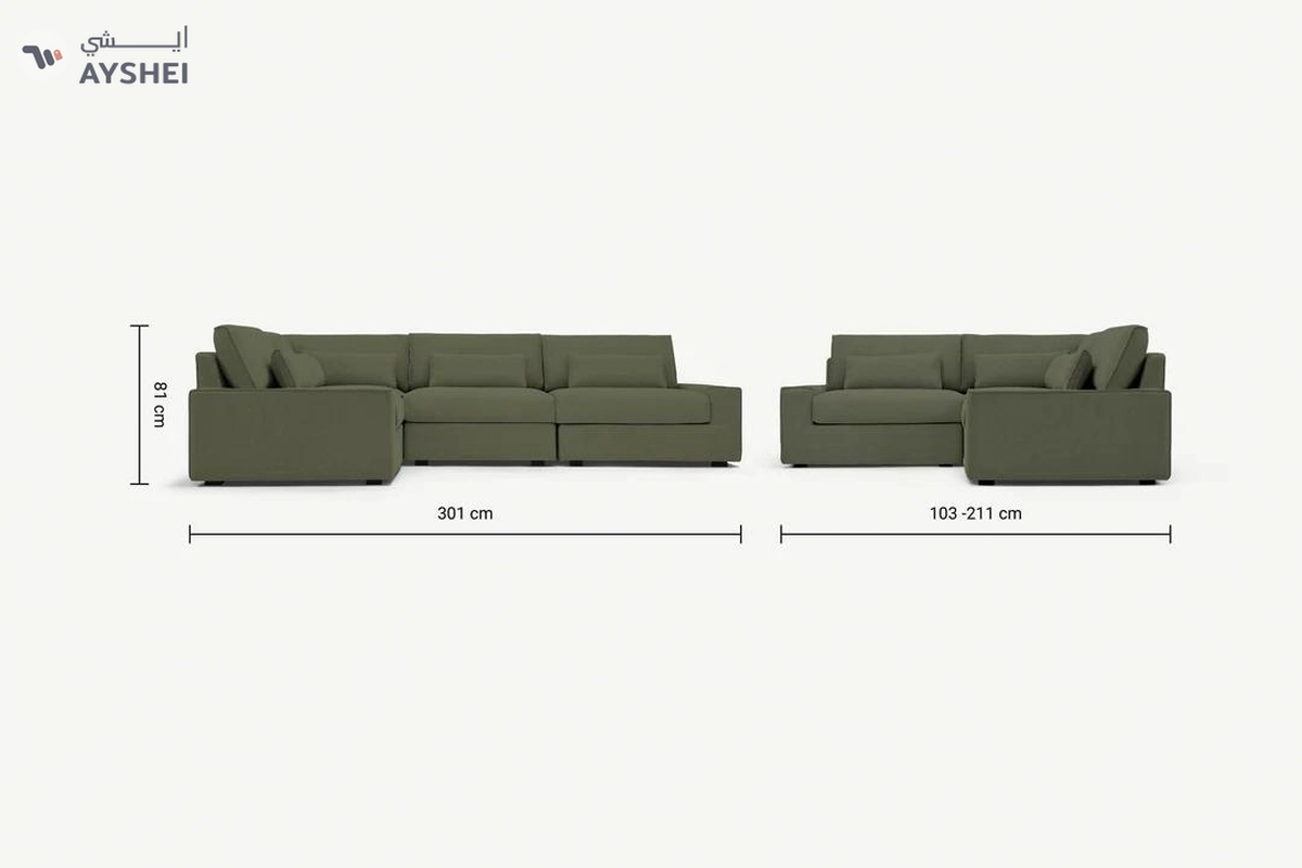 Trent Sectional Sofa-1-1