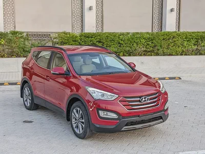 Hyundai Santa Fe 2016 GCC Mint Condition With Beige Interior Super 7 Seater Family SUV-0