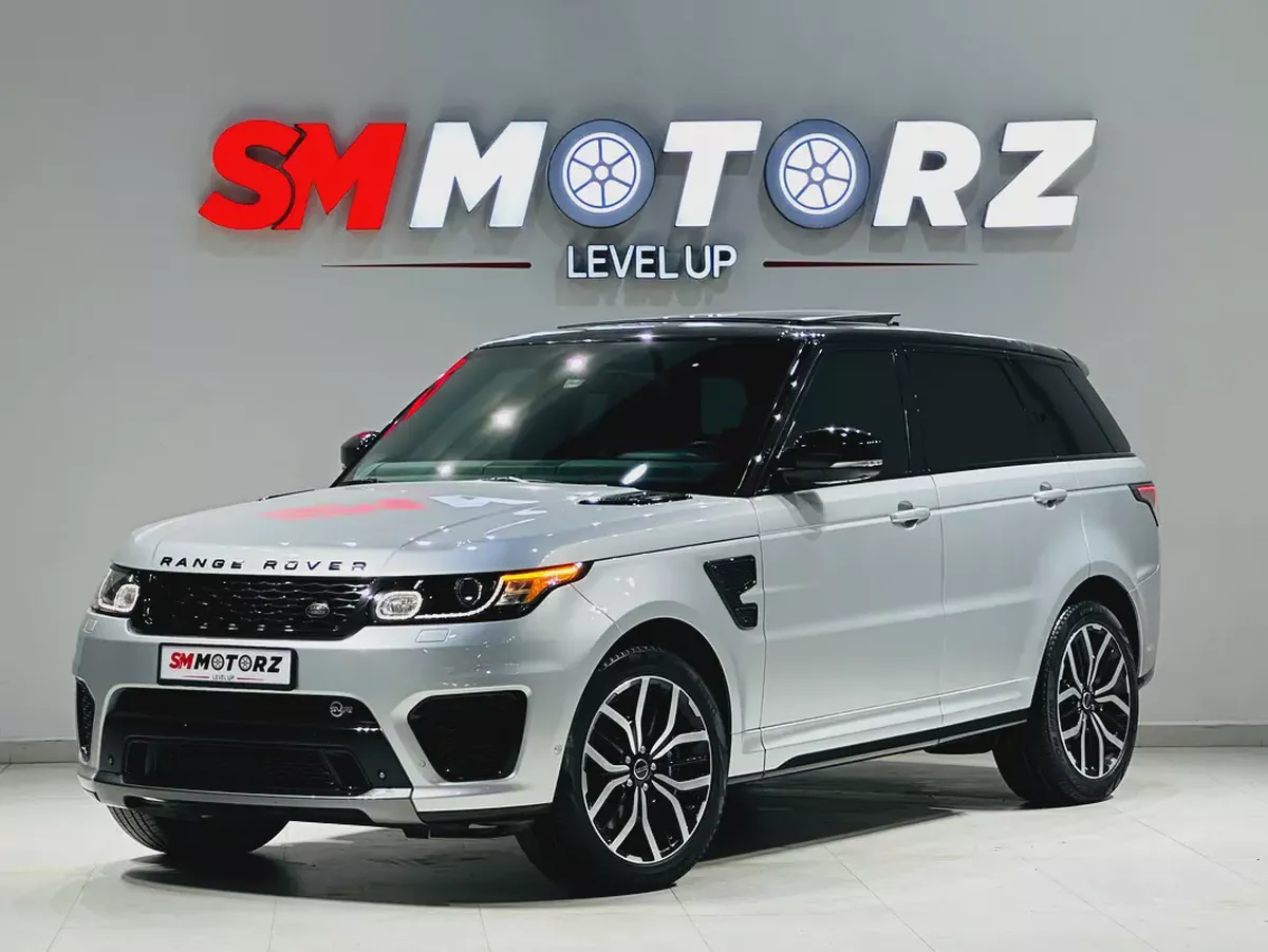 CLEANEST RANGE SVR 575BHP 2016 FULLY ORIGINAL PAINT FULL SERVICE HISTORY SOLD BY AL-TAYER DXB-2-2