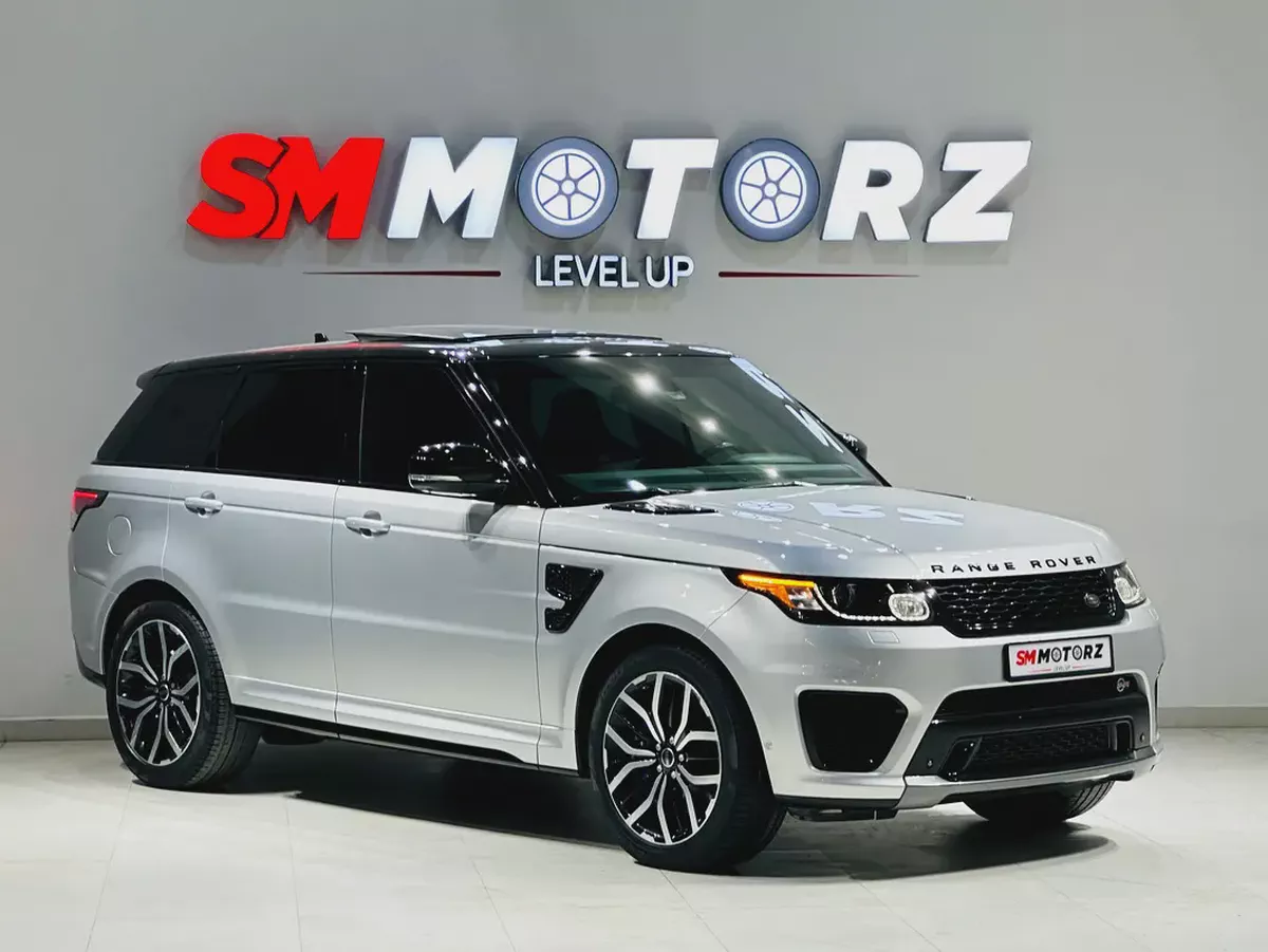 CLEANEST RANGE SVR 575BHP 2016 FULLY ORIGINAL PAINT FULL SERVICE HISTORY SOLD BY AL-TAYER DXB-3-3