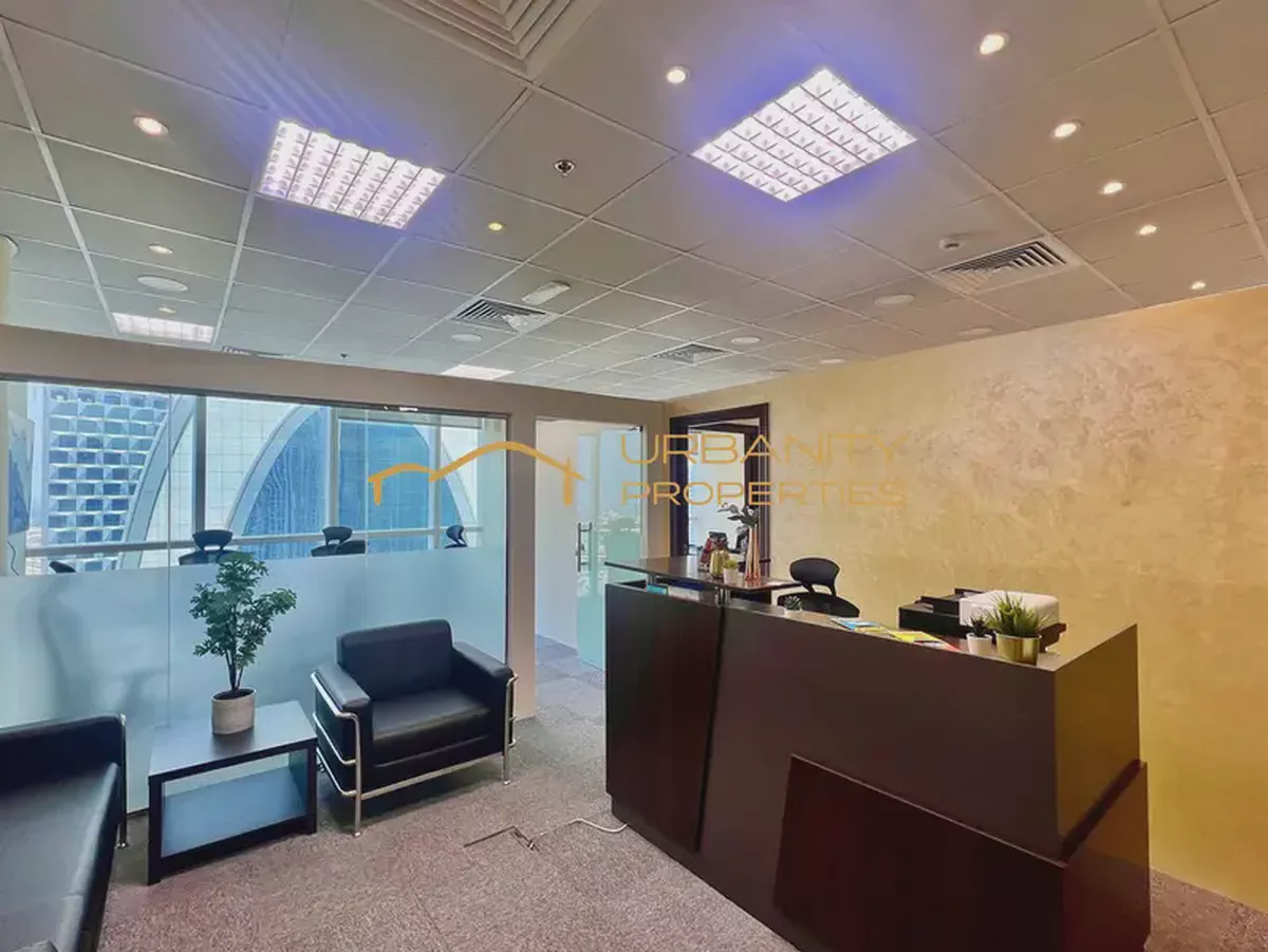 Fitted Office | 696.64 Sq Ft | B2B Tower | Business Bay | AED 140K