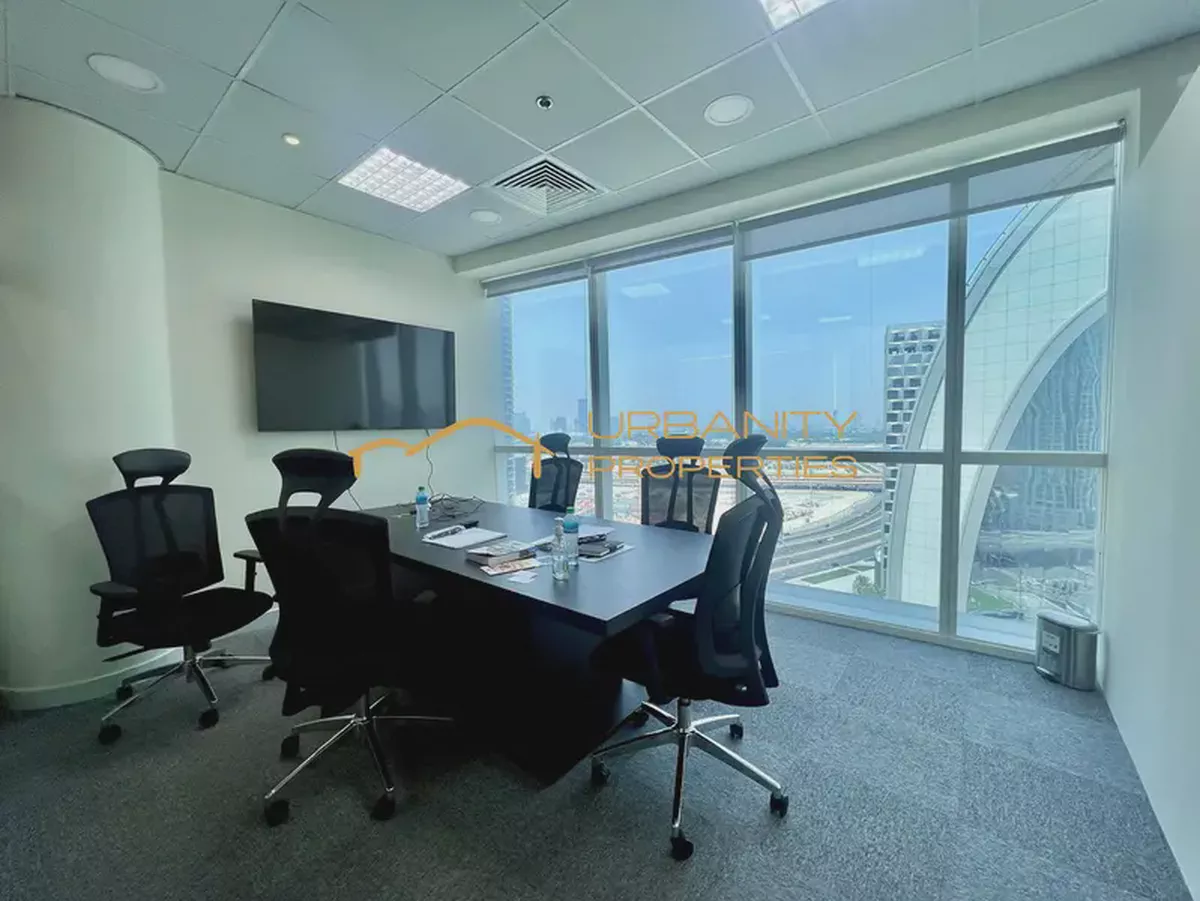 Fitted Office | 696.64 Sq Ft | B2B Tower | Business Bay | AED 140K-1-1