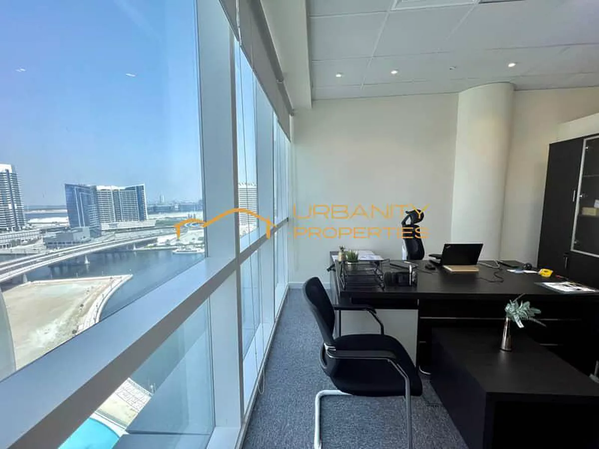 Fitted Office | 696.64 Sq Ft | B2B Tower | Business Bay | AED 140K-8-8