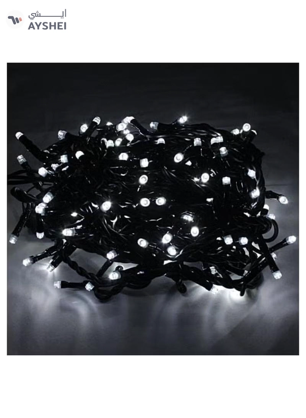 Yuwell Ramadan Light 18 Meter 250 LED Cool White LED Fairy Light Exterior Waterproof Light For Ramadan Decoration Curtain Light For Home and Outdoor Decoration Light Multimode Operated Light