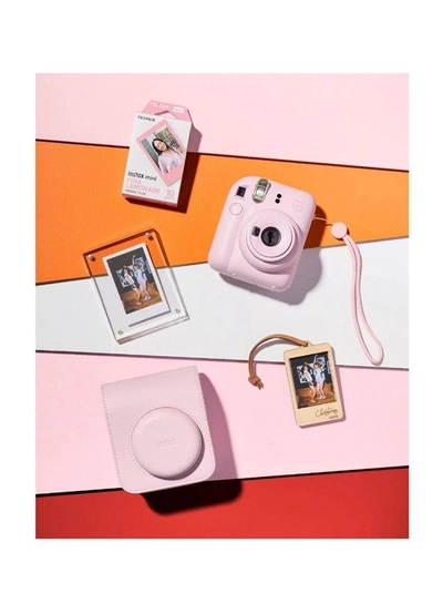Fujifilm Instax Mini12 Instant Camera Kit (Blossom Pink) Mini12 Camera case Pink-1