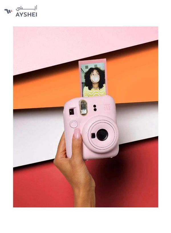 Fujifilm Instax Mini12 Instant Camera Kit (Blossom Pink) Mini12 Camera case Pink