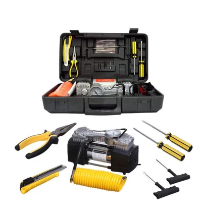 Camel Portable Air Compressor Car Tyre Inflator Kit-0