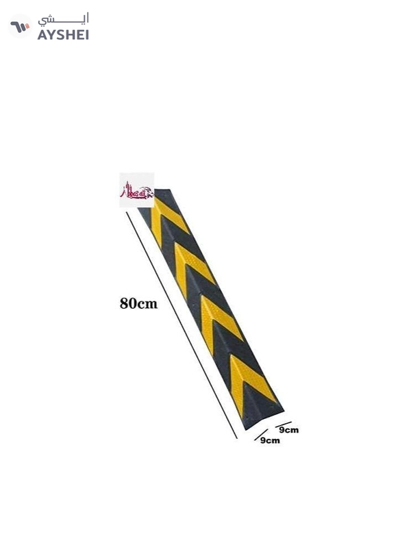 ABBASALI Car Parking Protector Garage and Warehouse Columns Wall Warning Rubber Corner Guard