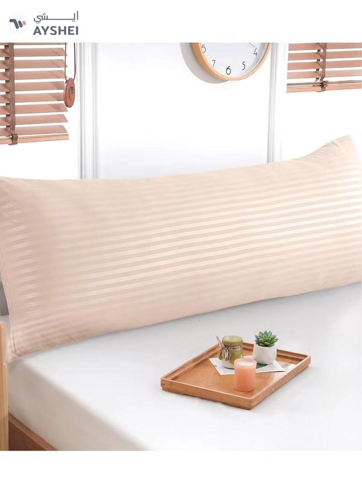 Eworld 3-piece Bedding Set Includes 2 Premium Bed Pillows & 1 Full-Body Pillow for Adults-1-1
