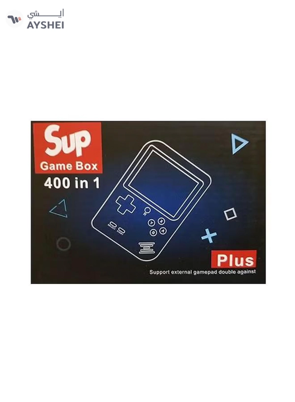 SUP 400-In-1 Rechargeable Durable And Safe Retro Box Console Game Toy For Kids