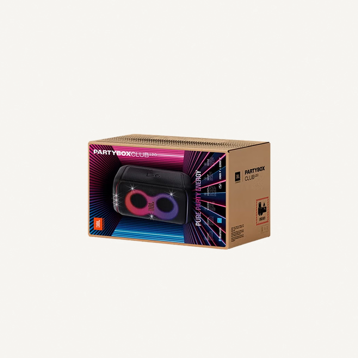 JBL Partybox Club 120 Portable Party Speaker Black-2-2